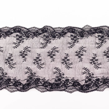 elastische Spitze schwarz