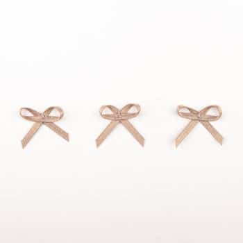 Satinschleife gold glitter für Dessous nähen