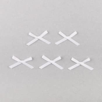 Satinschleife creme für Dessous nähen