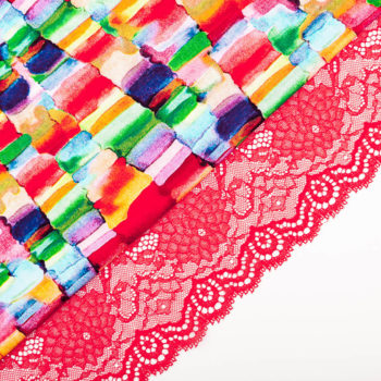 Panty Cleo Materialpaket Spitze mit Jersey