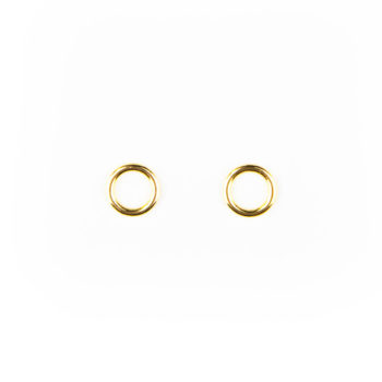 Ringe metall gold 6mm