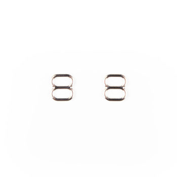 Schieber Metall 6mm silber