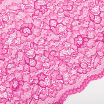 elastische Spitze in pink