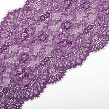 elastische Spitze violett