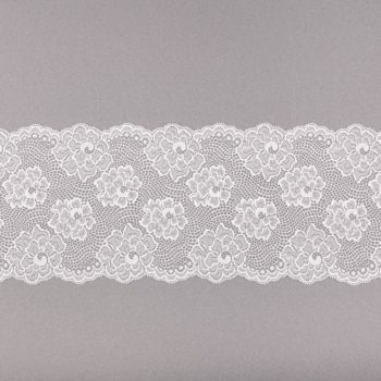 elastische spitze weiß