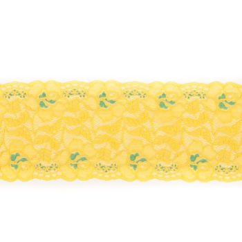 elastische spitze gelb