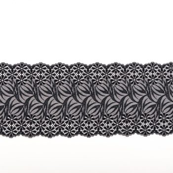 elastische spitze schwarz
