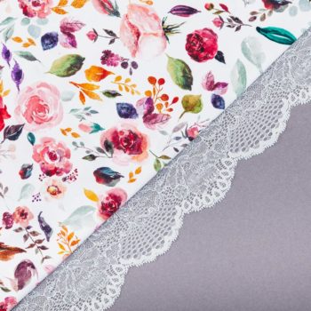 Materialpaket Panty Cleo, Jersey, elastische Spitze