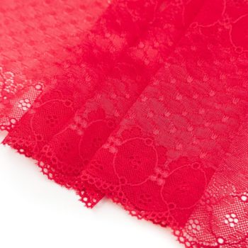 elastische spitze rot