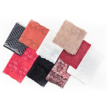 elastische spitze, unelastische stickerei, elastische stickerei