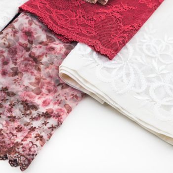 elastische spitze, unelastische stickerei, elastische stickerei