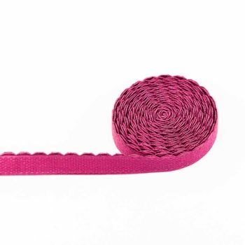 Unterbrustgummi, velourgummi, weinrot, dunkles rot