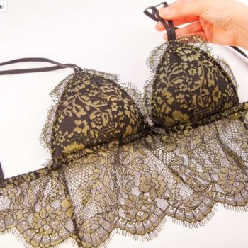 BH Schnittmuster für ein Bralette mit Push up