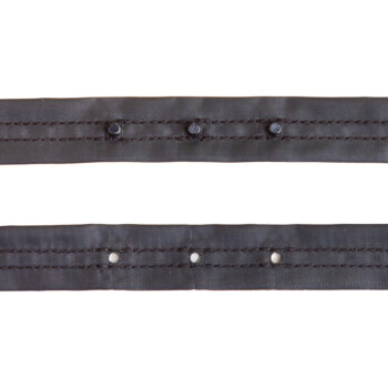 Body Verschlussband mit Druckknöpfen in schwarz