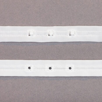 Body Verschlussband mit Druckknöpfen in weiss