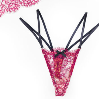 Ministring Schnittmuster aus unelastischer Spitze