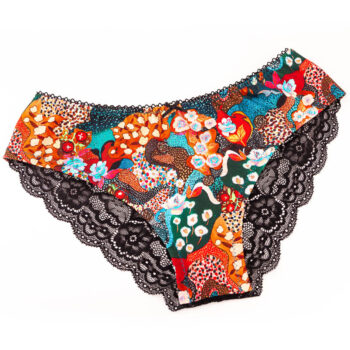 Schnittmuster Panty Cleo auf Jersey und elastischer Spitze